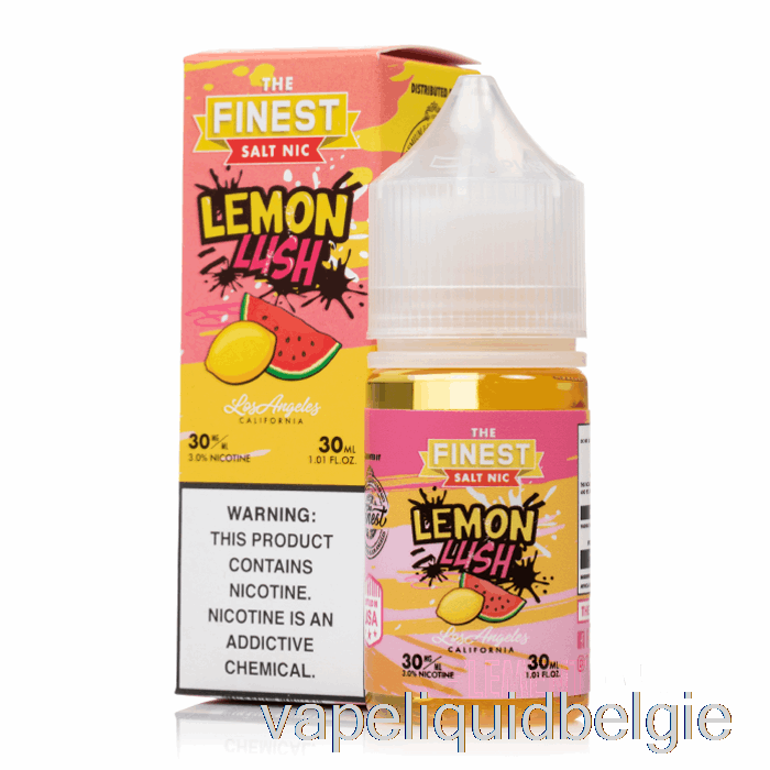 Vape België Citroen Lush - De Fijnste Snoepeditie Zout Nic - 30ml 30mg